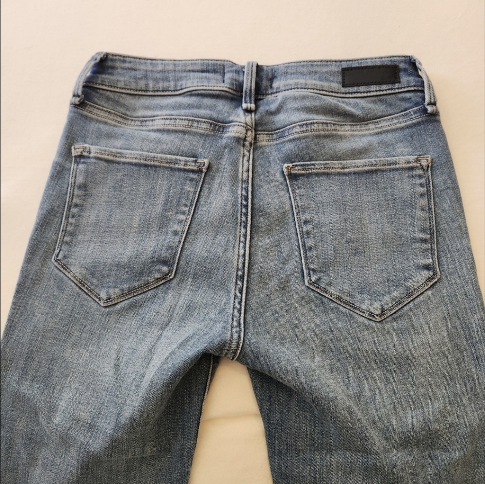 Abercrombie & Fitch Harper Skinny Boot Light Wash Jeans size 24/00S - Picture 8 of 11